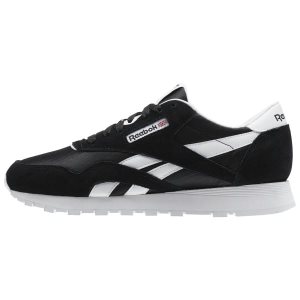 Reebok Classic Nylon - Primary School Turnschuhe Kinder - Schwarz/Weiß - DE 460-YPR